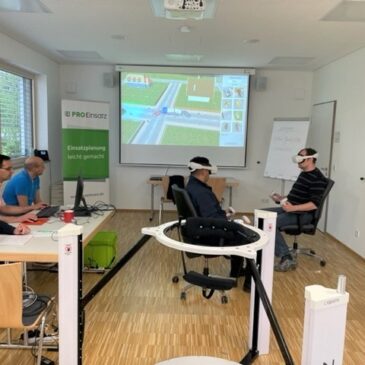 Premiere für virtuelles Führungskräfte-Einsatztraining