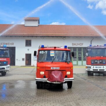 Altes Löschgruppenfahrzeug jetzt in der Ukraine im Einsatz