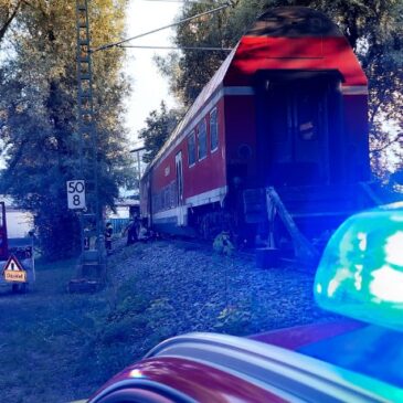 Schwerpunkttraining „Bahnunfall – Was nun?“ für die Feuerwehren