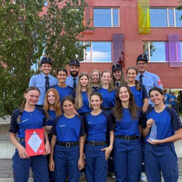 Jugendfeuerwehr Flintsbach überzeugt beim Landesentscheid in Neumarkt