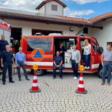 CBRN-Erkunder am Standort Heufeld eingetroffen